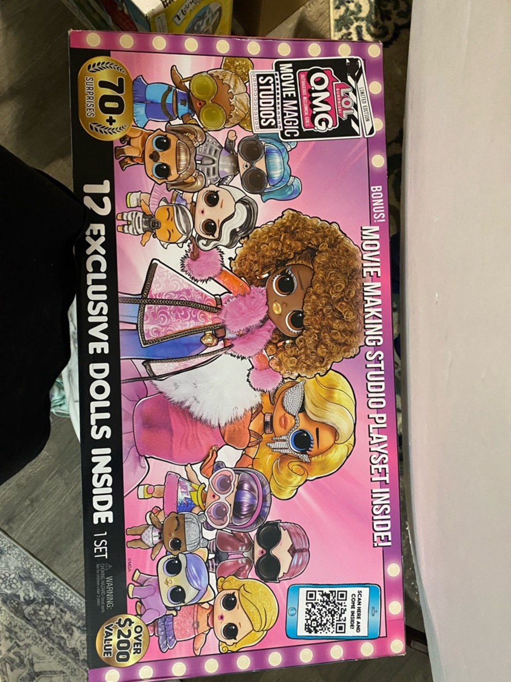 L.O.L. Surprise! O.M.G. Movie Magic Studio Playset - Pink